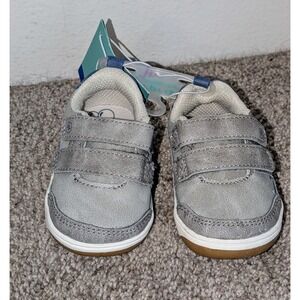Stride Rite Surprize Gray Sneakers‎ Machine Washable Memory Foam Size 3M NEW